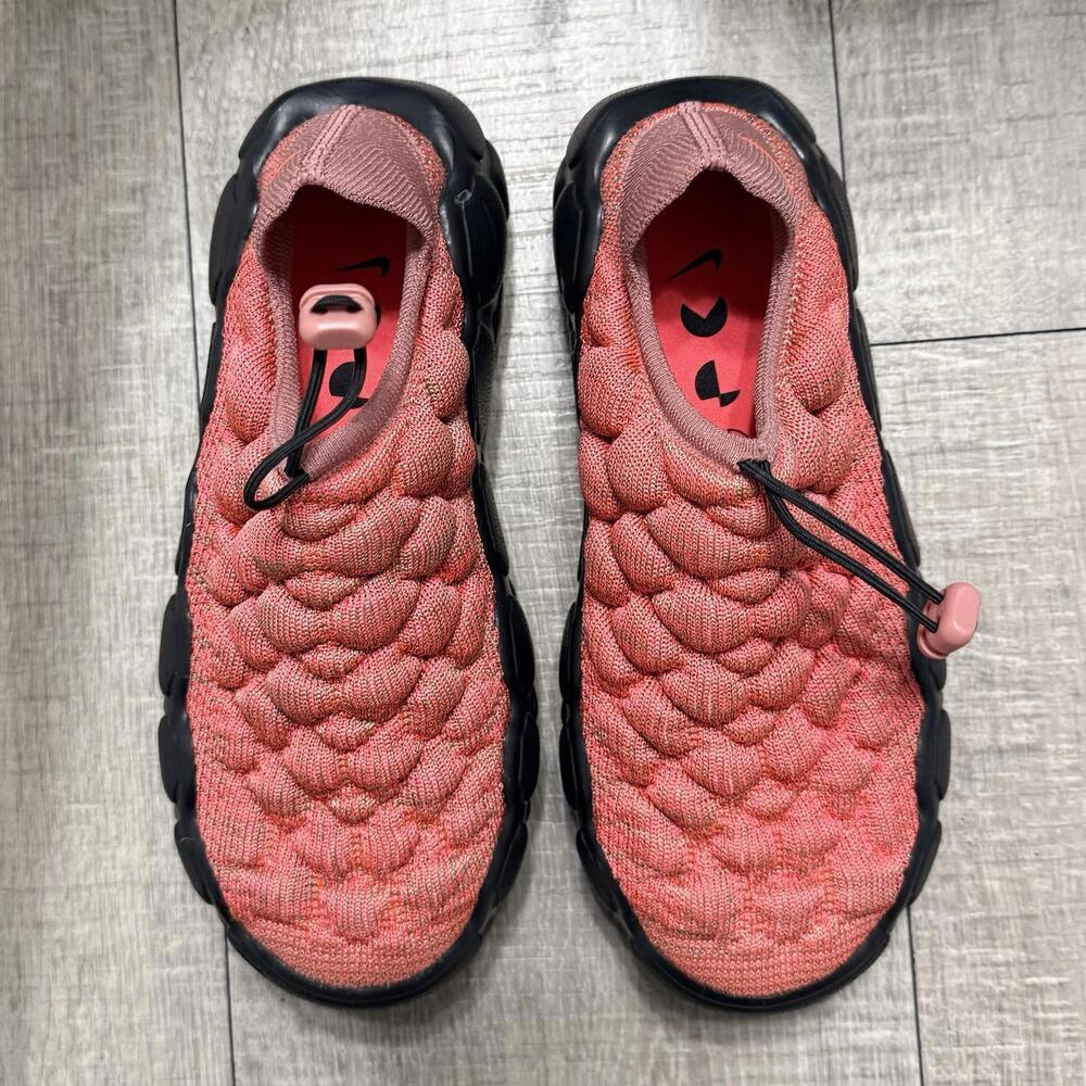 Nike Flyknit Haven Hot Punch/Hot Punch-Oil Green FD2148-600 Size 5 Women - Picture 3 of 8